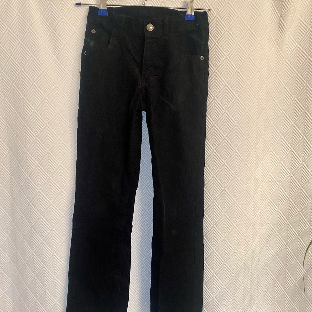 Gymboree Black Corduroy Slim Fit pants, Size 8